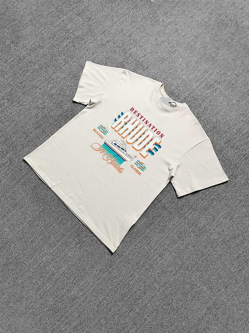 Designer Fashion Clothing Tees TShirts Trendy Rhude Cartoon Boat American Round Neck Loose Versatile Summer Vtg Short Sleeve T-shirt Men Tops Streetwear Hip hop, Rhude cartoon ship short sleeved off
Designer Fashion Clothing Tees TShirts Trendy Rhude Cartoon Boat American Round Neck Loose Versatile Summer Vtg Short Sleeve T-shirt Men Tops Streetwear Hip hop, Rhude cartoon ship short sleeved off