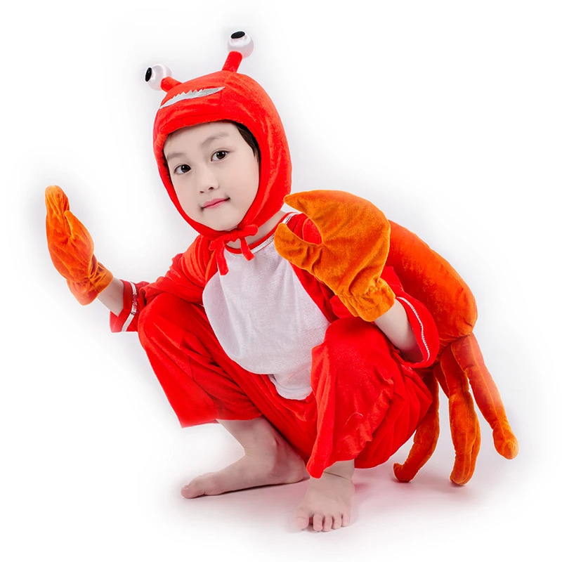 Pajamas children performance crab Cosplay Clothing animal Costumes Jumpsuit 231120