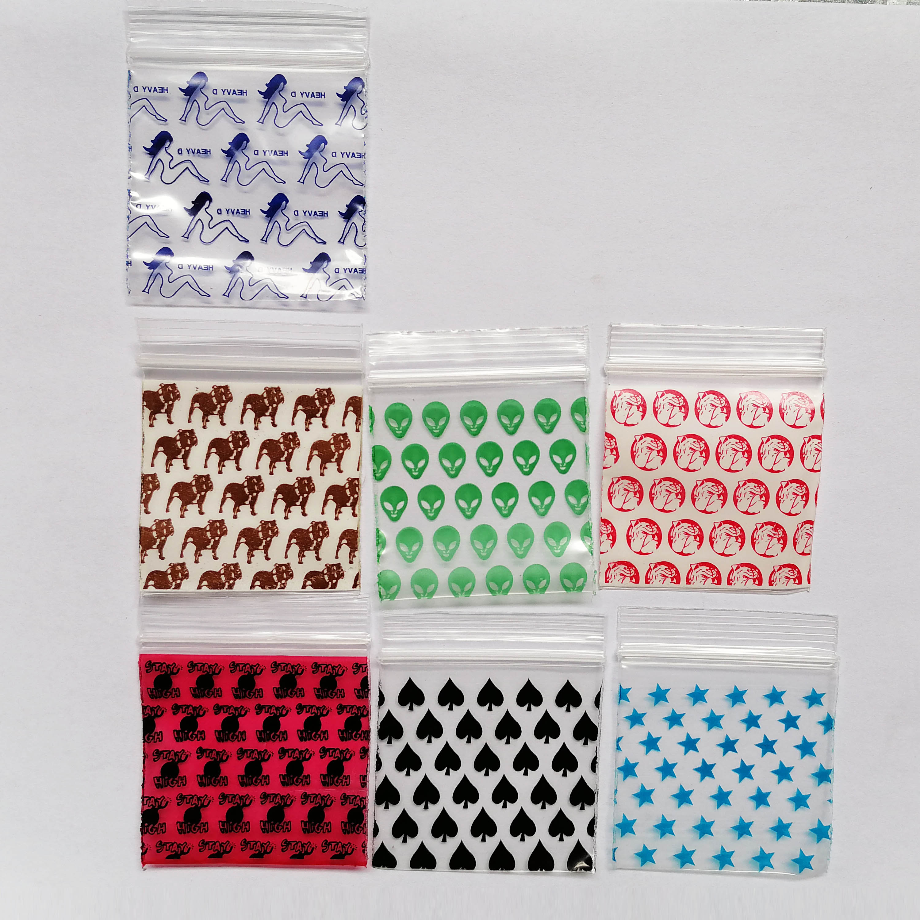 bag ziplock plastic Zip Bags Reusable Ziplock Baggies Plastic Packaging Bags 5x6cm 100pcs/lot Plastic Poly Bags Wholesale Tiny Ziplock Baggies