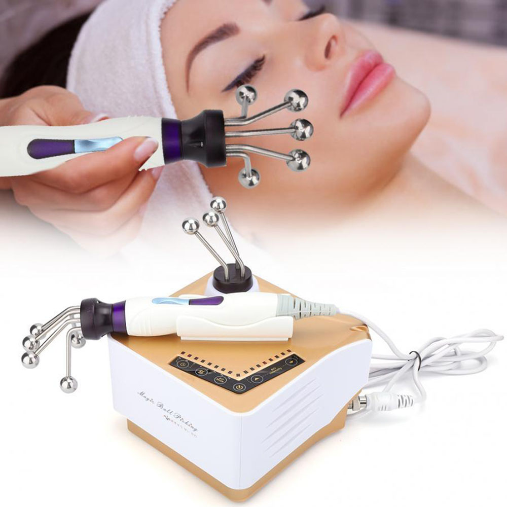 hot sale detoxification fascia micro magic ball for skin care Face Lifting Eye Wrinkle Removal V Shape Microcurrent EMS Skin Rejuvenation Bio Japan Ma