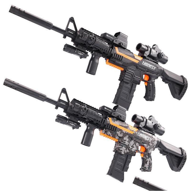Gun Toys M416 Electric Matic Eva Soft Foam Toy Pistol Blaster Military Shooting Launcher For Adts Children Cs Fighting Outdoor Drop Dh1Db
Gun Toys M416 Electric Matic Eva Soft Foam Toy Pistol Blaster Military Shooting Launcher For Adts Children Cs Fighting Outdoor Drop Dh1Db