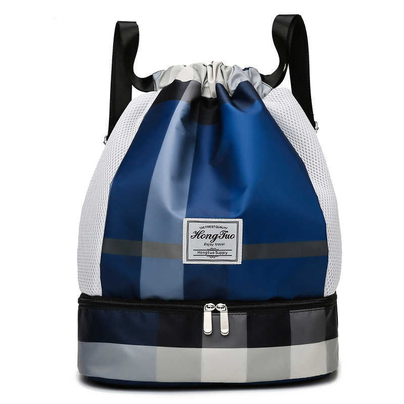 Fitness Bag Dry and Wet Separation Swimming Bag Waterproof Beach Storage Sports Equipment Backpack Women Small Bag Swimming Bag Portable Women 230313