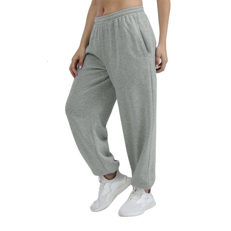 Women's Pants Capris Women Sweatpants Black Gray White Jogging Sweatpants Fashion Oversize Baggy Sports Pants High Waist Sweat Casual Female Trou