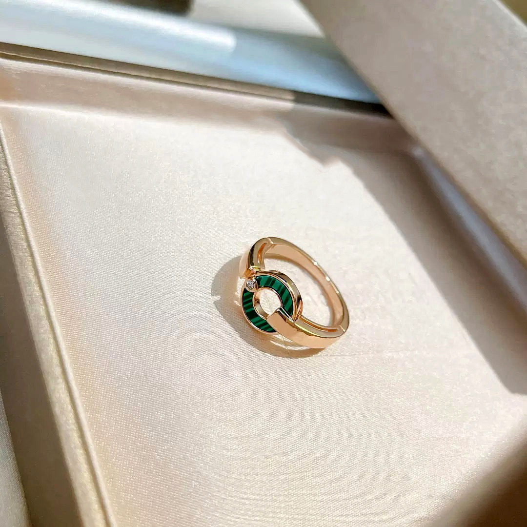 Ring Designe Ring Rings Jewelry Letter Dia Design Rings Christmas Gifts Fashion Vintage Temperament Versatile Styles Gift Box Jewelry Size 5-10 Very Good