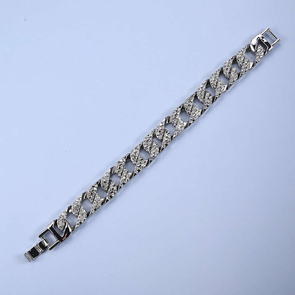 Hiphop Performance Trendy Street Dance Full Diamond Bracelet Z Sales