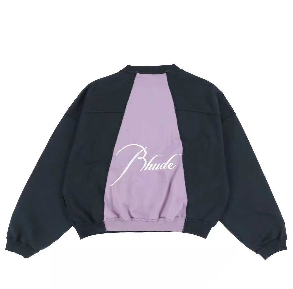Designer Clothing Hoodies Sweatshirts Rhude Cut Patchwork Embroidery Crew Neck Sweater Men Men' Large Loose Terry Autumn Winter Streetwear Pullover jacket Hip hop, Shipping fee
Designer Clothing Hoodies Sweatshirts Rhude Cut Patchwork Embroidery Crew Neck Sweater Men Men' Large Loose Terry Autumn Winter Streetwear Pullover jacket Hip hop, Shipping fee
