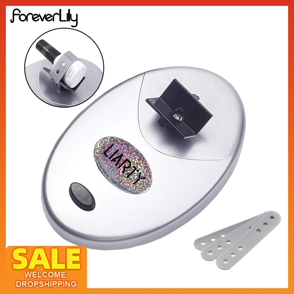Nail Practice Display Electric Polish Shaker Machine Gel Bottle Shaking Device Portable Varnish 230421