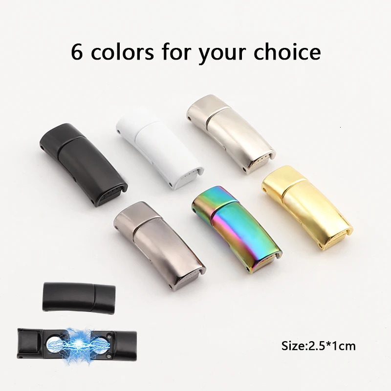 Shoe Parts Accessories Magnetic Lock Lace Childrens Elastic Sports Shoes 8mm Thick Flat Laceless 231121