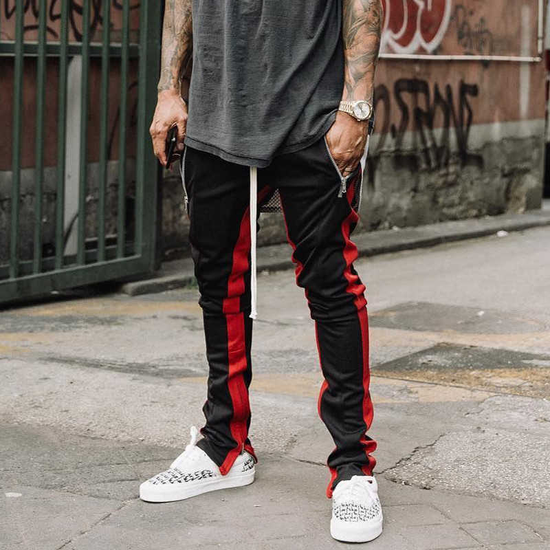 Men's Pants Mens Joggers Casual Pants Men Bottoms Tracksuit Hip Hop Streetwear Skinny Trousers Jogger Sweatpants Sportswear Track Pants J230419
