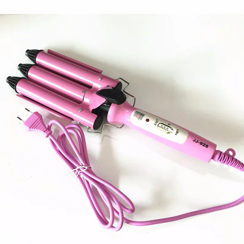 Curling Irons Professional Curling Iron Ceramic Triple Barrel Hair Styler Hair Waver Styling Tools 110-220V Hair Curler Electric Curling 231120