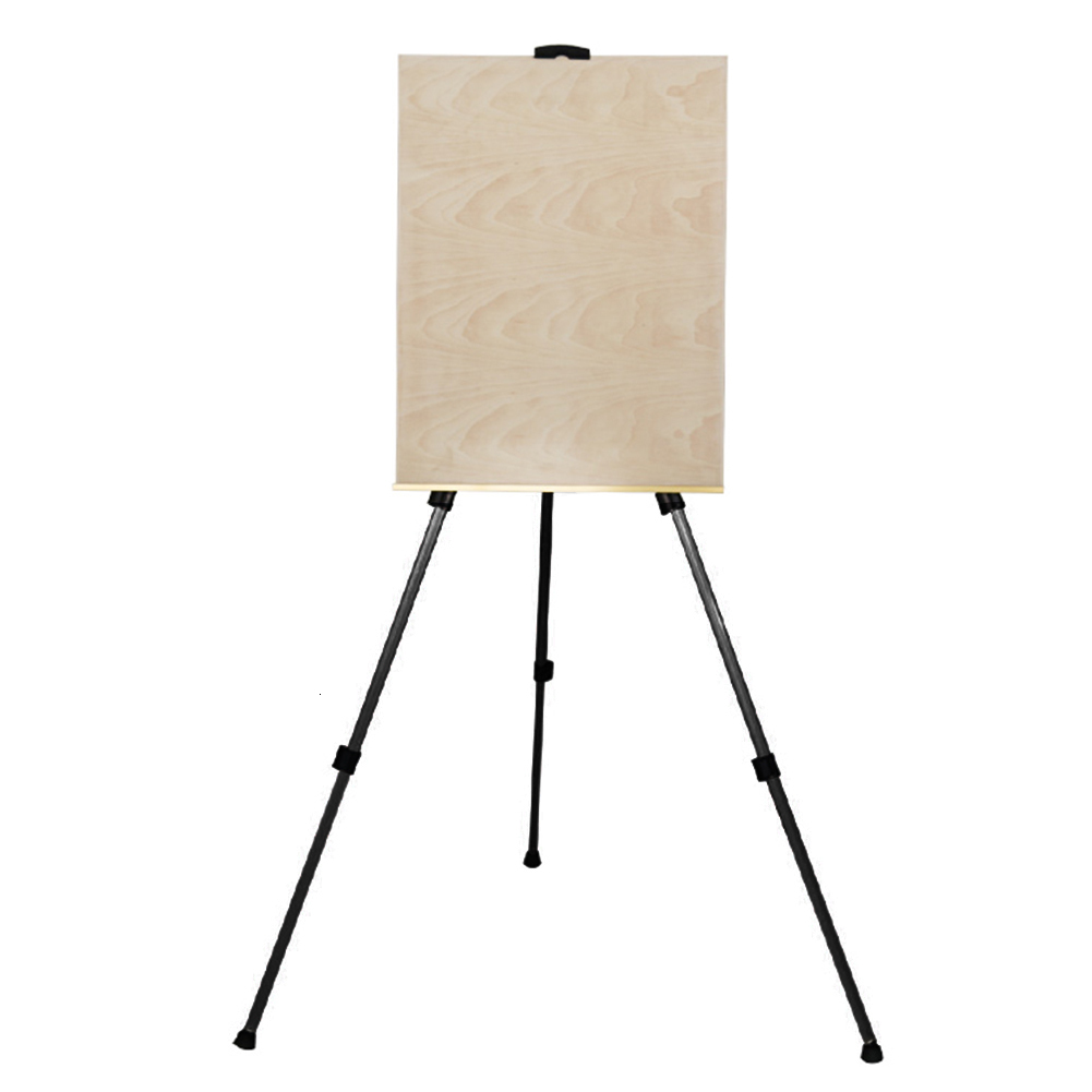 Easels Paper Portable Adjustable Metal Sketch Easel Stands Foldable Travel Easel Aluminum Alloy Easel Sketch Drawing For Artist Art Supplies 230420