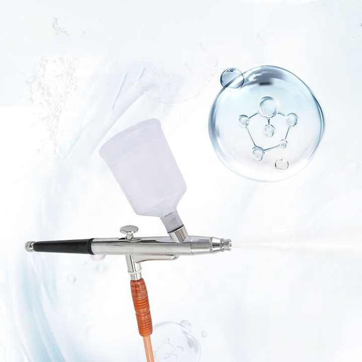 2024 Latest Portable Hair Follicle Detection Scalp Oxygen Jet Deep Penetration Hair Reborn Relaxation Massage Center for Anti-hair Falling