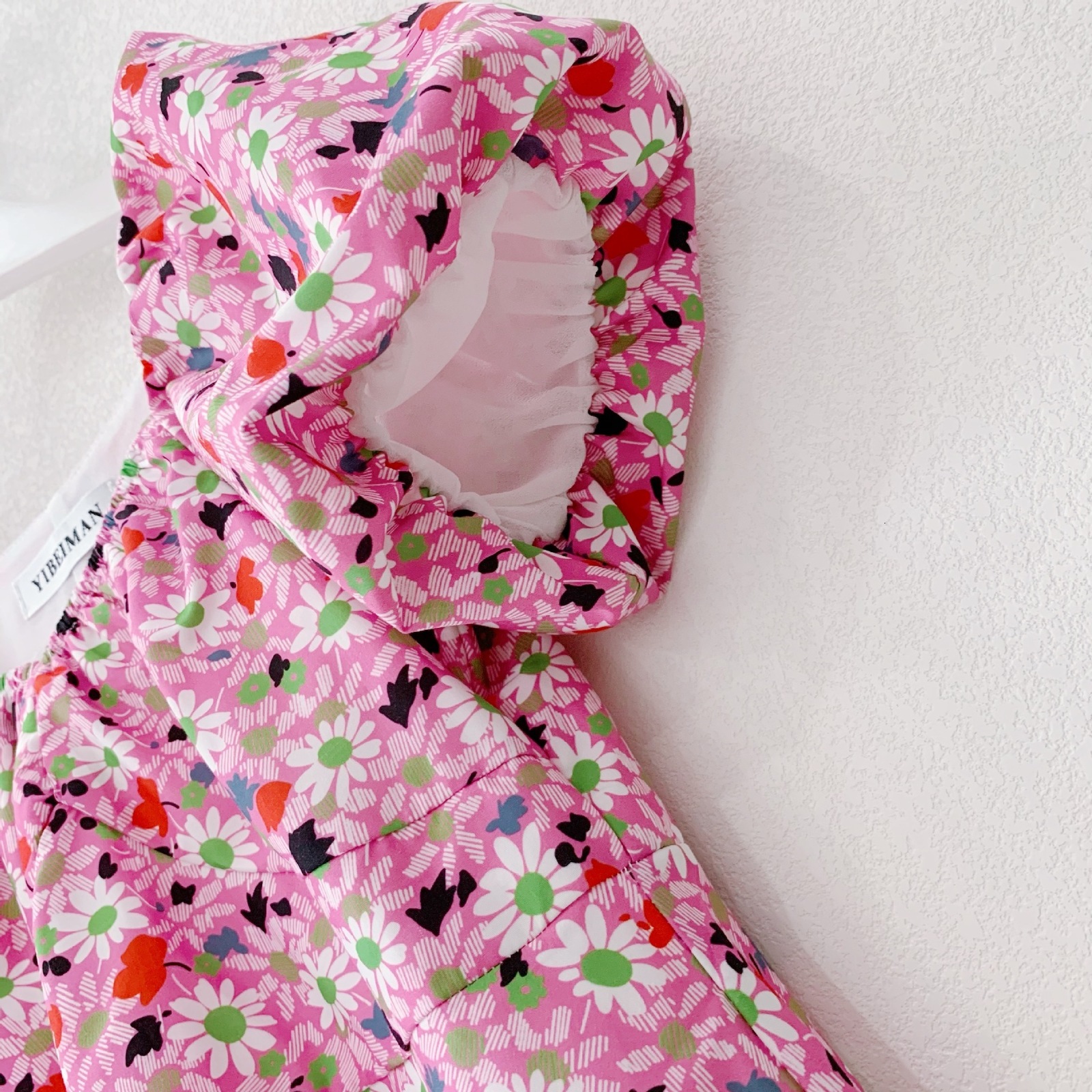 Family Matching Outfits Summer Mom and Daughter Dresses Floral Family Matching Clothes Mum and Baby Girl Clothing Summer Women Short Sleeve Dress 2304