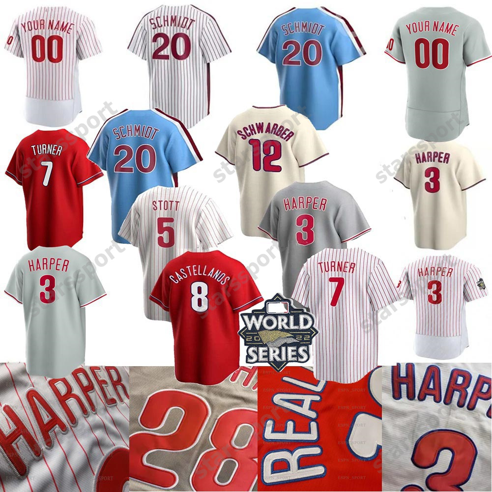 2023 Custom S-4XL 3 Bryce Harpe Jersey 7 Trea Turner 17 Rhys Hoskins 10 JT Realmuto Men Women Youth any name 12 Schwarber jerseys stitched, As shown in illustration08
2023 Custom S-4XL 3 Bryce Harpe Jersey 7 Trea Turner 17 Rhys Hoskins 10 JT Realmuto Men Women Youth any name 12 Schwarber jerseys stitched, As shown in illustration08