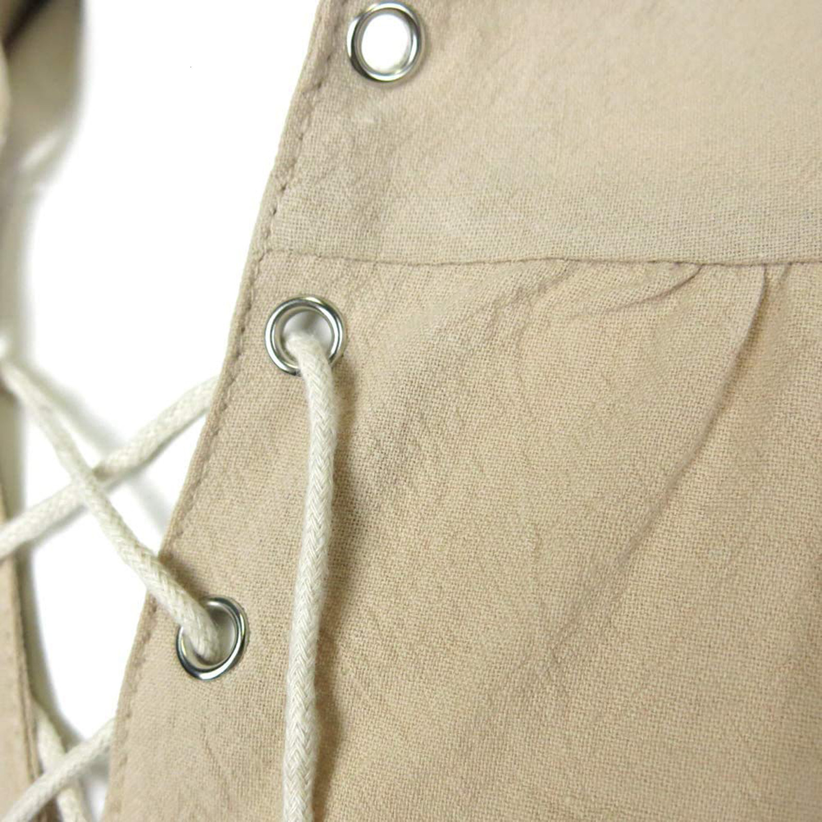 Men's Casual Shirts Medieval Tunic Viking Pirate Costume Gothic Clothes Vintage Shirt Ruffle Neckline Drawstring Knight Cosplay Top 230420