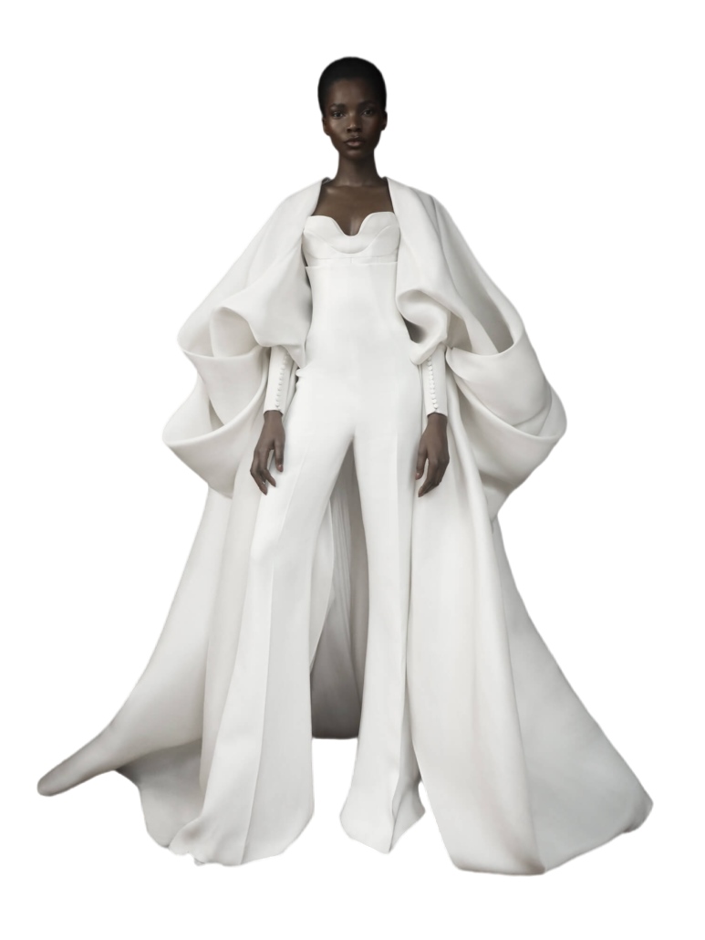 Matte Stain Jumpsuits Prom Dresses With Jacket Very Puffy Sleeves 2 Pieces 4 Ways Elastic Elegant evening occasion Dresses