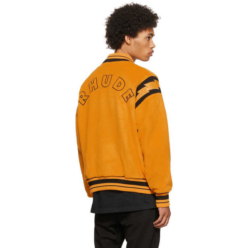 Designer Clothing Casual Coats Rhude High Street Trendy Brand Crowd Design Sense Lightning Fit Leather Letter Embroidery Casual Baseball Coat Ins Thin Streetwear, Shipping fee
Designer Clothing Casual Coats Rhude High Street Trendy Brand Crowd Design Sense Lightning Fit Leather Letter Embroidery Casual Baseball Coat Ins Thin Streetwear, Shipping fee