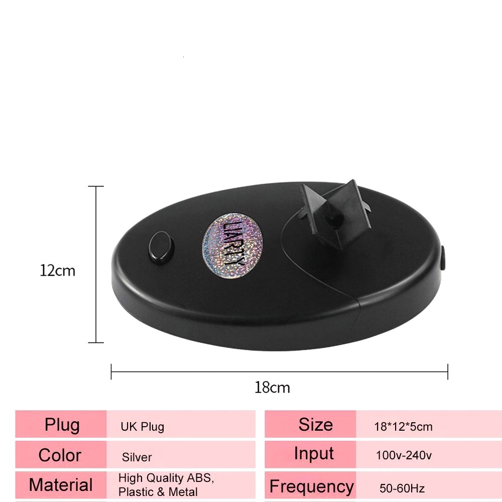 Nail Practice Display Electric Polish Shaker Machine Gel Bottle Shaking Device Portable Varnish 230421