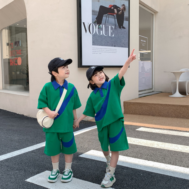 Family Matching Outfits Family Clothing Sets To Mom Dad And Son Daughter Matching Outfits Children Summer Clothes Korean Fashion Boy And Girl Equal Se