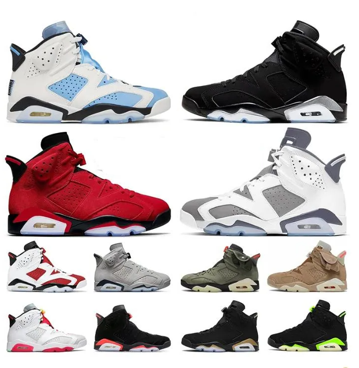 Basketball Shoes Jumpman 6 6sDurable Cool Grey Toro University Casual Air Cushion Georgetown Midnight Navy Cactus Jack UNC Men Trainers Outdoor Sports Sneakers 47
Basketball Shoes Jumpman 6 6sDurable Cool Grey Toro University Casual Air Cushion Georgetown Midnight Navy Cactus Jack UNC Men Trainers Outdoor Sports Sneakers 47