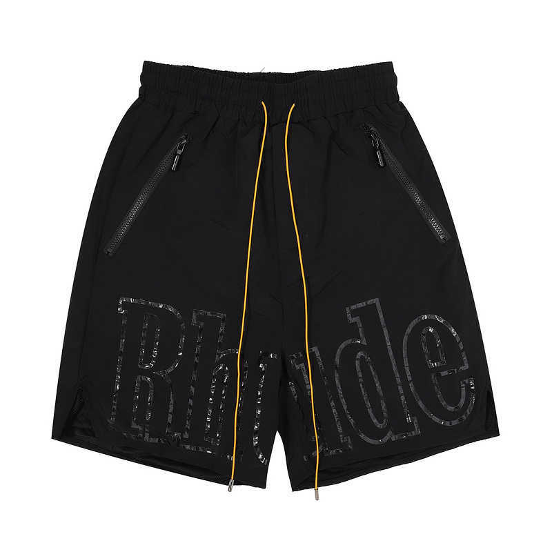 Designer Clothing short casual Rhude High Street Trend Brand Summer Sports Casual Letter Reflective Print Loose Multi Pocket Beach Shorts Joggers Sportswear, Black
Designer Clothing short casual Rhude High Street Trend Brand Summer Sports Casual Letter Reflective Print Loose Multi Pocket Beach Shorts Joggers Sportswear, Black