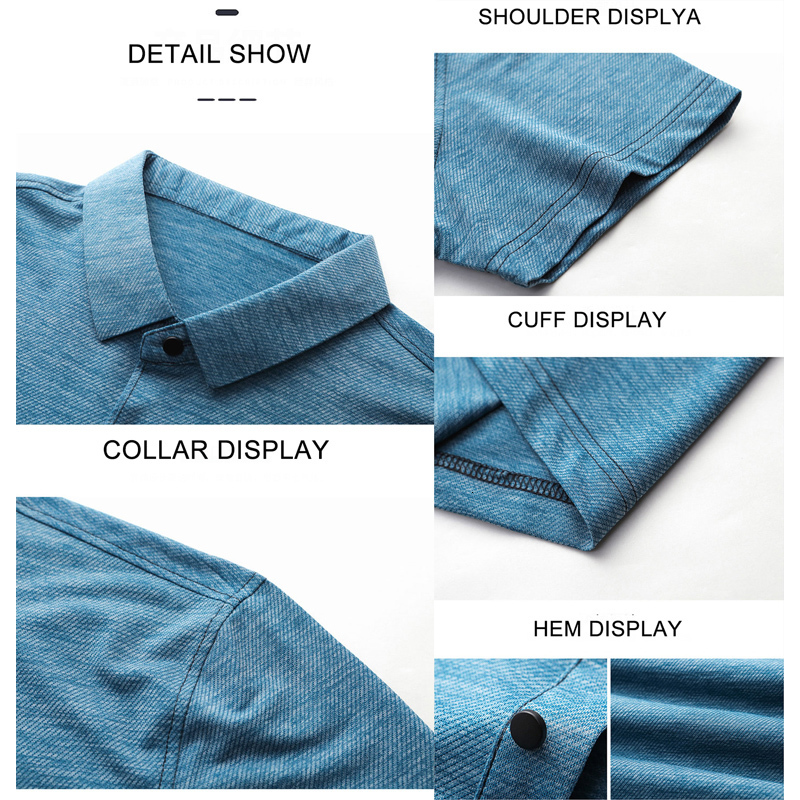 Men's Polos BROWON Polo Shirt Men Summer Thin Breath Smart Casual Mens Polo Shirts with Short Sleeve Solid Color Anti-wrinkle Clothes 230421