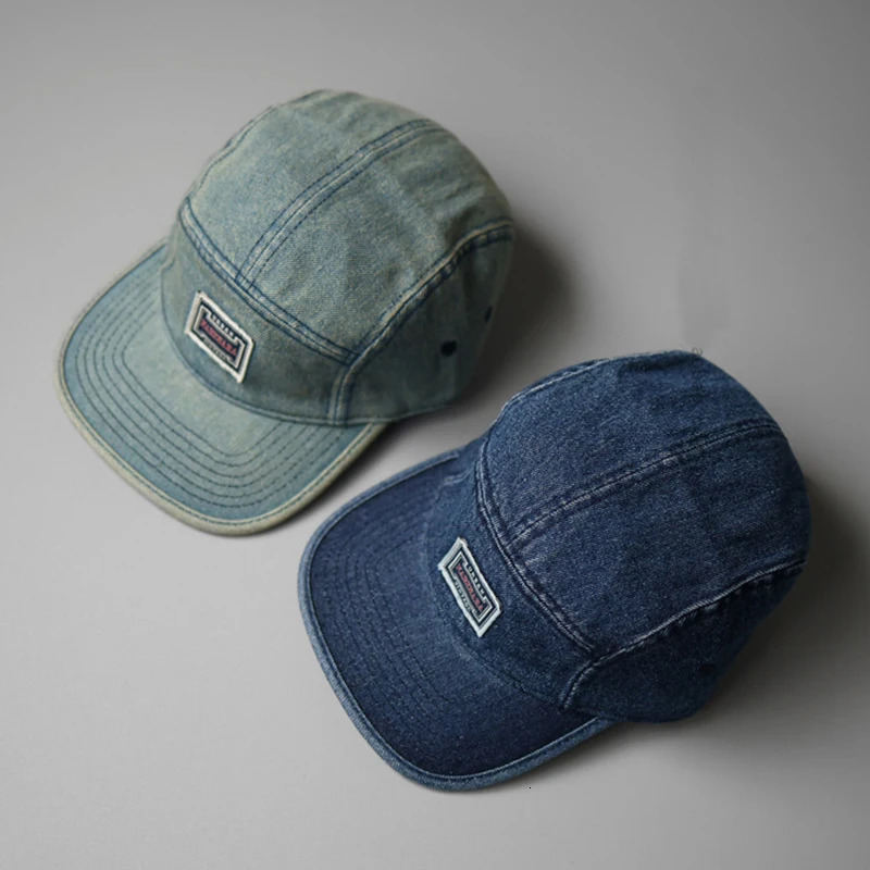 Ball Caps Ins Denim Jeans 5 Panel Baseball Cap Eindhoven Mens Women Caja Misteriosa Beisbol Black Icon Hip Hop Hats 231120