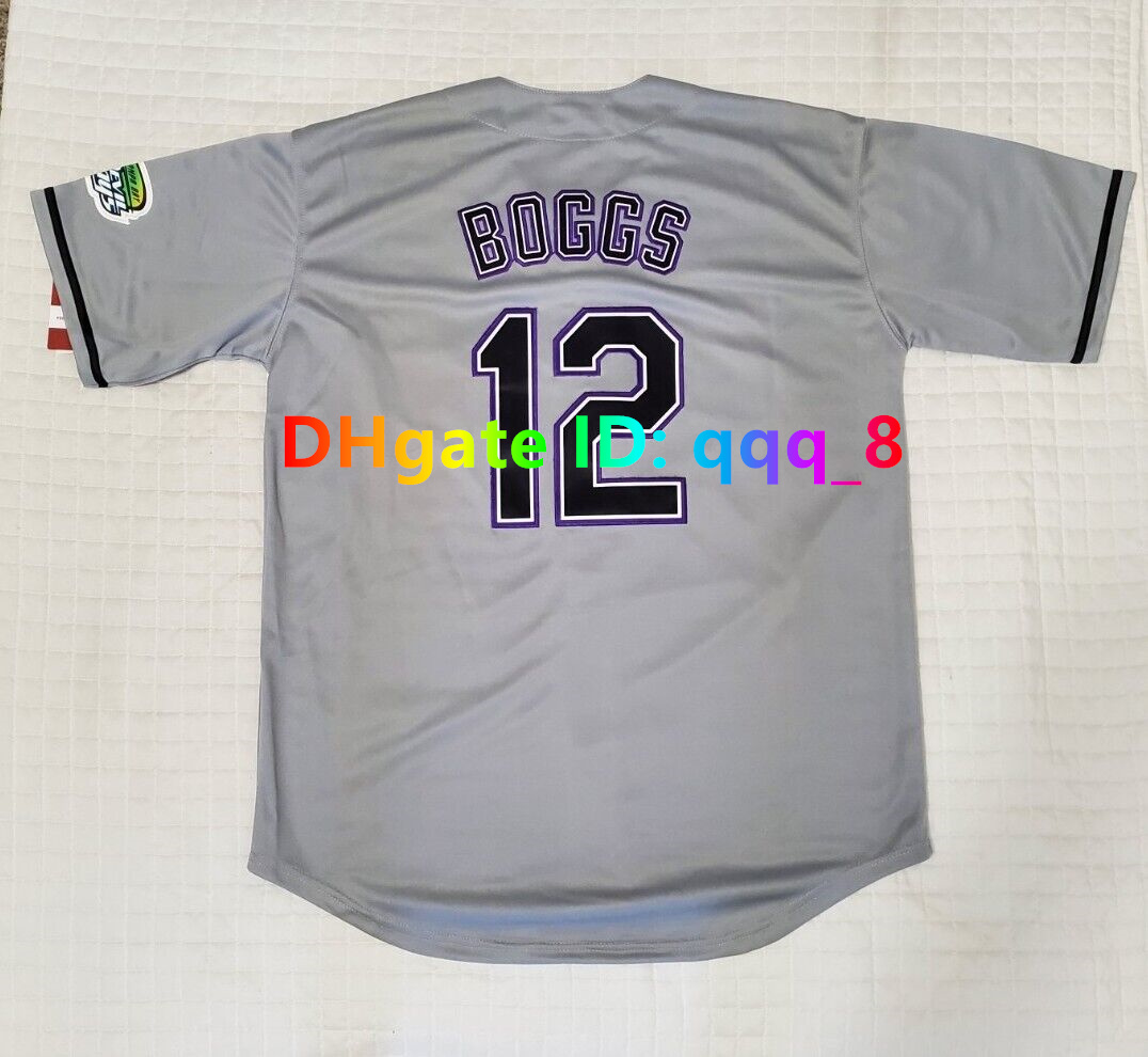 Wade Boggs Jose Canseco Vintage Devil Rays Baseball Jersey Randy Arozarena Evan Longoria Wander Franco Fred McGriff Carl Crawford Dwight Gooden Yandy 