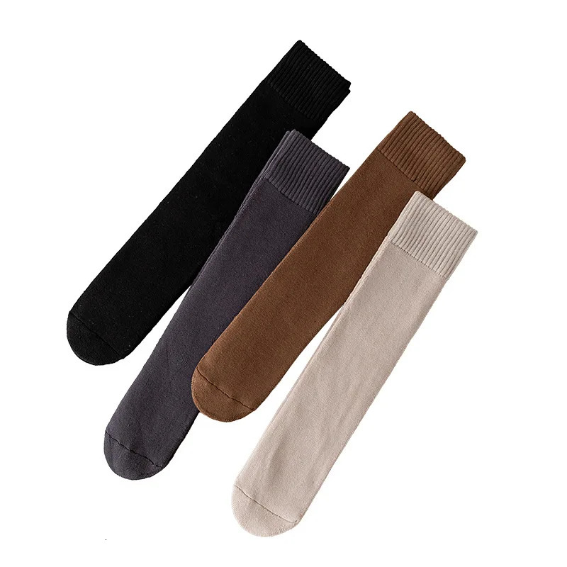Kids Socks 4 Pairs Children Stockings Autumn Winter Bow knitted Thick Cotton Tights for Girls Fashion School Teen Kids Knee-high Socks 231121