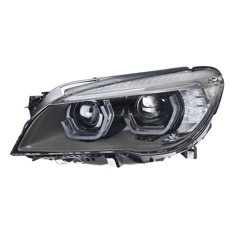 Car Headlight All LED For BMW 7 Series F01 F02 2009-20 15 Turn Light Laser Style Replacement DRL Daytime Lights