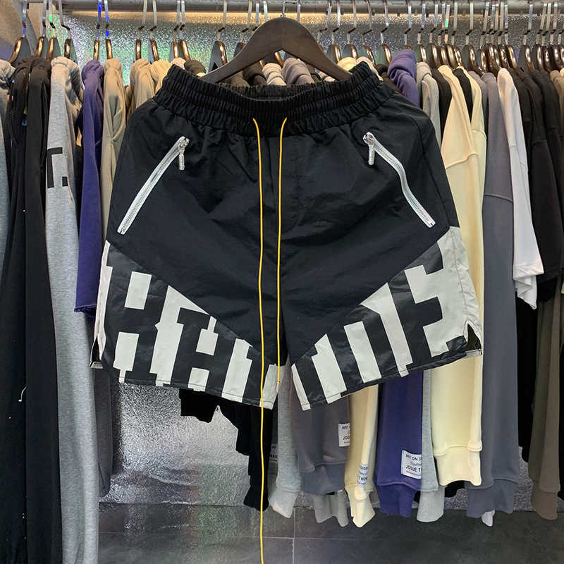 Designer Clothing short casual Rhude High Street Trendy Summer Men's Patchwork Contrasting Sports Casual Beach Nylon Shorts Fog Couples Joggers Sportswear, Blue
Designer Clothing short casual Rhude High Street Trendy Summer Men's Patchwork Contrasting Sports Casual Beach Nylon Shorts Fog Couples Joggers Sportswear, Blue