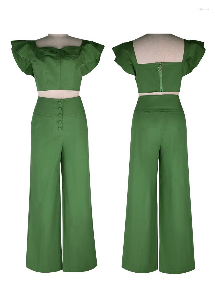 Women's Two Piece Pants Two-piece Set Women's Top