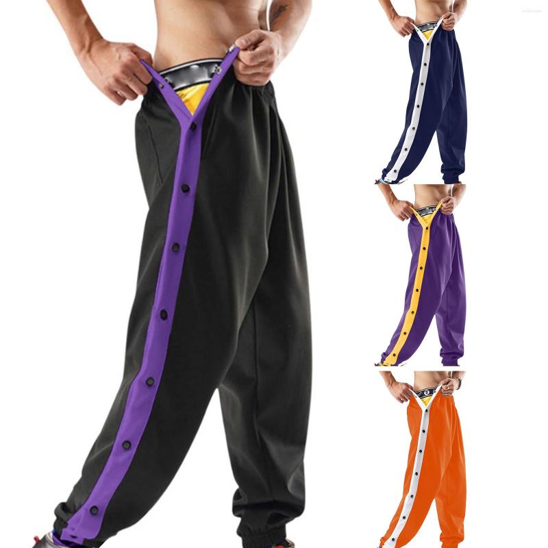 Men' Pants Men' Sports Trousers Joggers Casual Tear Away Loose Fit Basketball High Split Snap Button Jogging Tracksuits, Purple
Men' Pants Men' Sports Trousers Joggers Casual Tear Away Loose Fit Basketball High Split Snap Button Jogging Tracksuits, Purple
