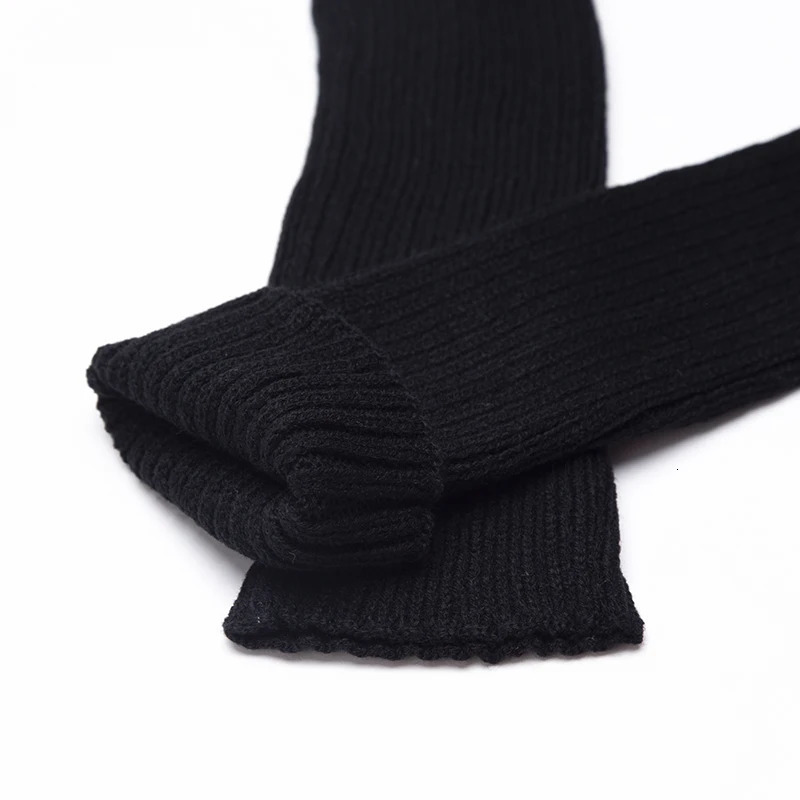 Socks Hosiery 70cm Japanese Lolita Sweet Girl Warmers Knitted Foot Cover Leg Warm Women Slim Long Winter Sock Cosplay Heap 231120
