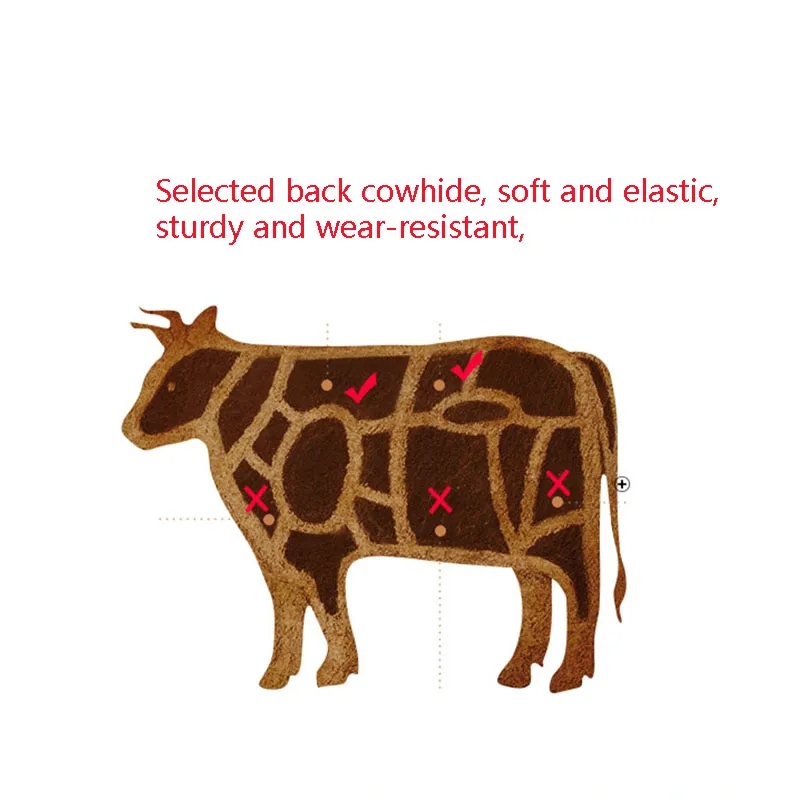 F103 Fashion Wallet Selection Cowhide Cross Flower Holy Sword Personalized Fashion Letter Punk Street Dance Style Lover Gift