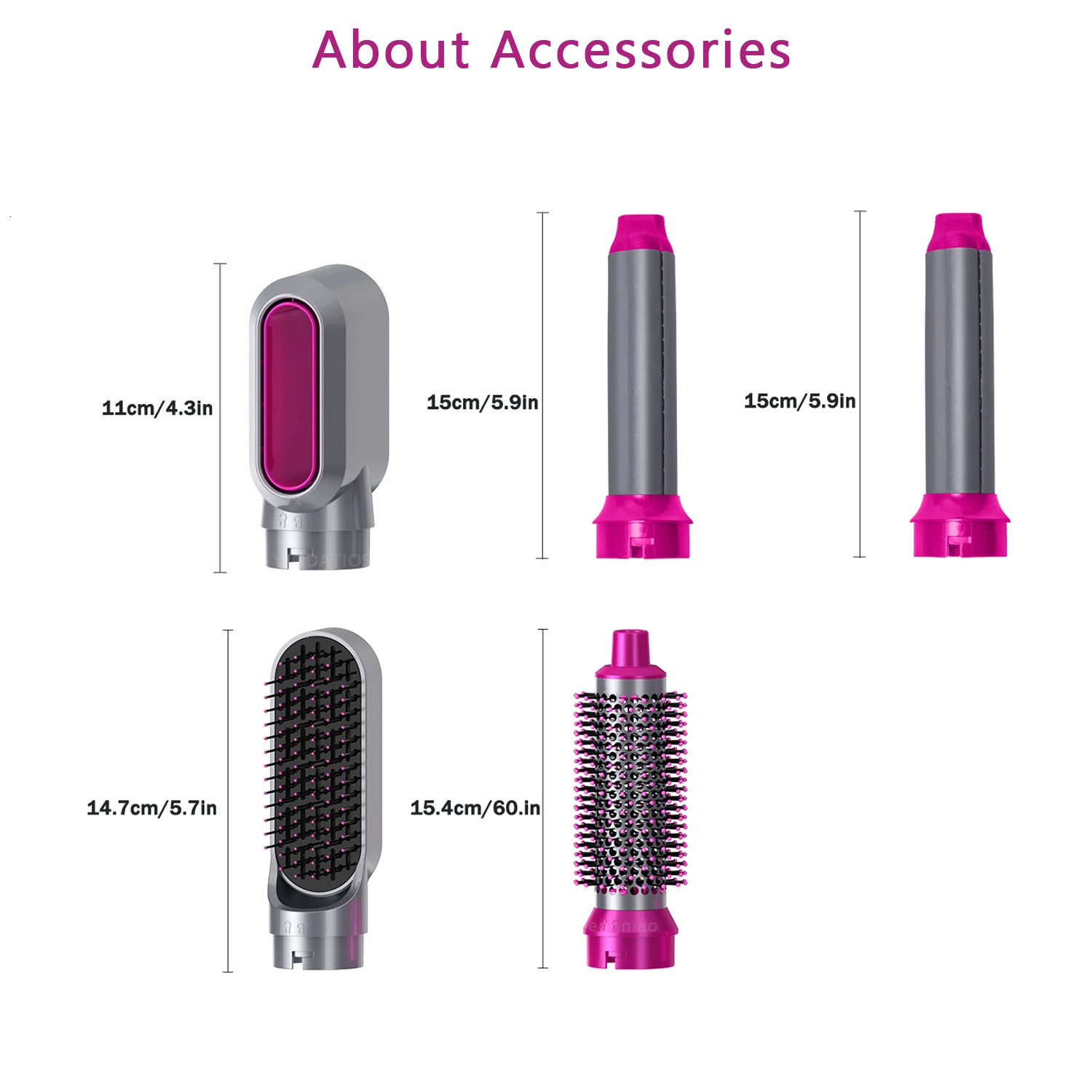Curling Irons 5 In 1 Electric Blow Dryer Comb Hair Dryer Brush Hair Curling Detachable Brush Kit Straight Hair Brush Hair Curler Curling Iron 231120