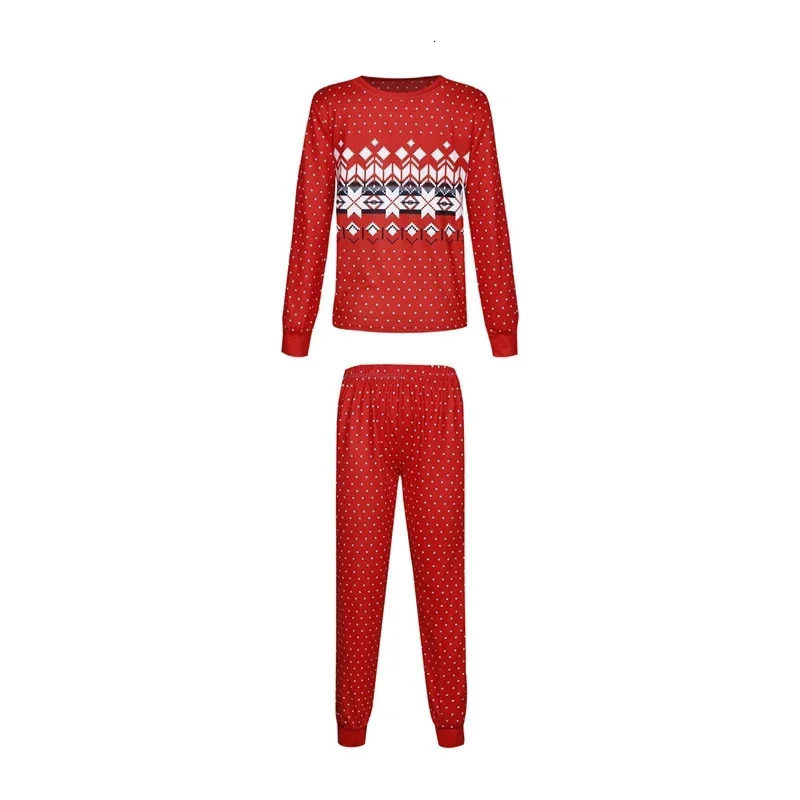 Family Matching Outfits Year's Clothes Christmas Family Pajamas Set Mother Father Kids Matching Outfits Baby Romper Soft Sleepwear Family Look 23