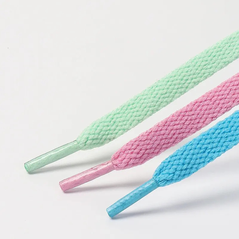 Shoe Parts Accessories 1 pair of flat shoelaces classic suitable for fashionable solid sports shoes casual unisex shoelace accessories 231121