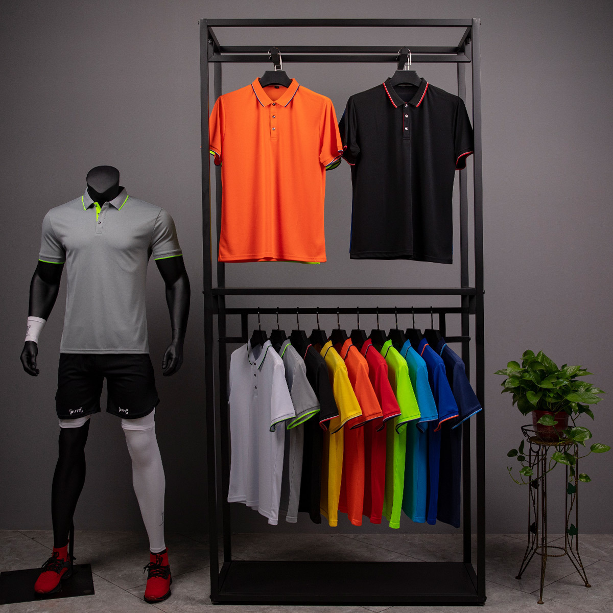 Men s Polos Summer Casual Polo Shirts Mens Short Sleeve Golf Shirt Button Down Work T Shirts Quick Dry Tees Breathable Sports Pullovers 230421