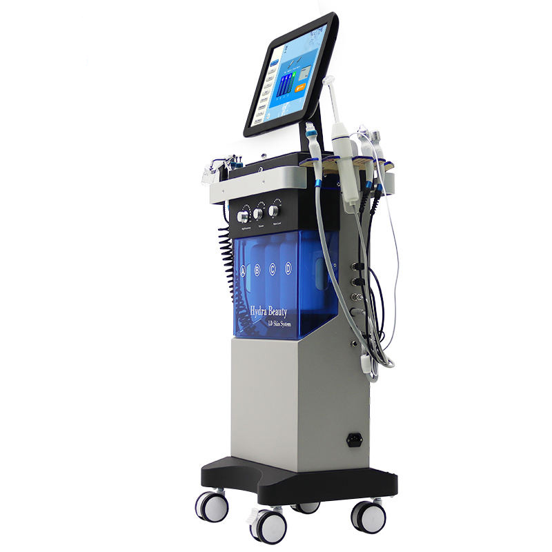 14-in-1 Skincare Diamond Cleaning and Whitening Skincare Machine Water Jet Aqua Faceal Dermabrasion Skin Care Machine SPA Beauty Salon