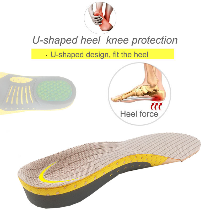 Shoe Parts Accessories Orthopedic Insoles Ortics Flat Foot Health Sole Pad For Shoes Insert Arch Support Plantar fasciitis Feet Care 230421