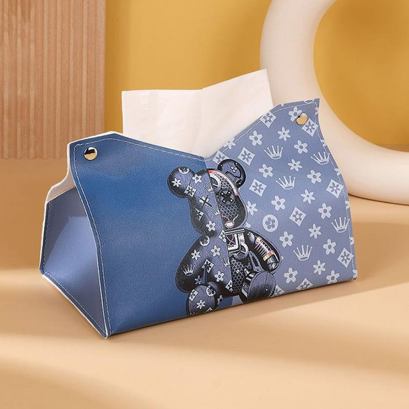 Fashion Leather tissue box type dispenser Paper Drawer Living Room Creative Tissue Cover Paper Bag Car Mounted Coffee Table Paper Drawer
Fashion Leather tissue box type dispenser Paper Drawer Living Room Creative Tissue Cover Paper Bag Car Mounted Coffee Table Paper Drawer