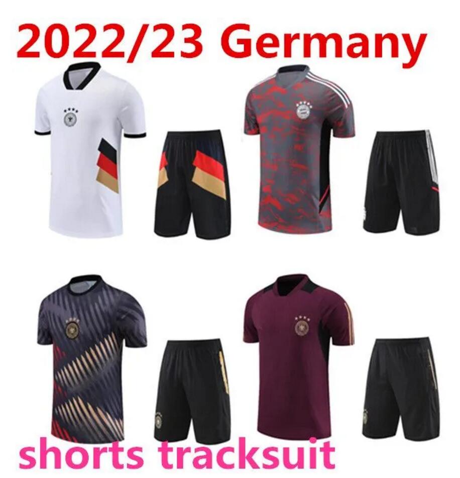 2022 2023 Germany tracksuit soccer jerseys KROOS GNABRY WERNER REUS MULLER GOTZE football shirt 22/23 germany training suit Men kit sportswear short sleeves
2022 2023 Germany tracksuit soccer jerseys KROOS GNABRY WERNER REUS MULLER GOTZE football shirt 22/23 germany training suit Men kit sportswear short sleeves