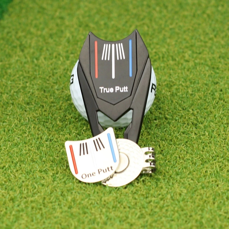 Other Golf Products Spot Gift Box One putte Green Fork Ball Marker Clip Golf Ball Set 231122