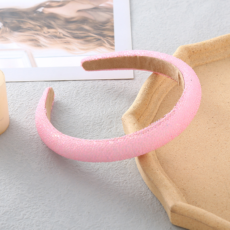 Shiny Rhie Headband Elegant Crystal Band Fashion Women's Hair Accessories