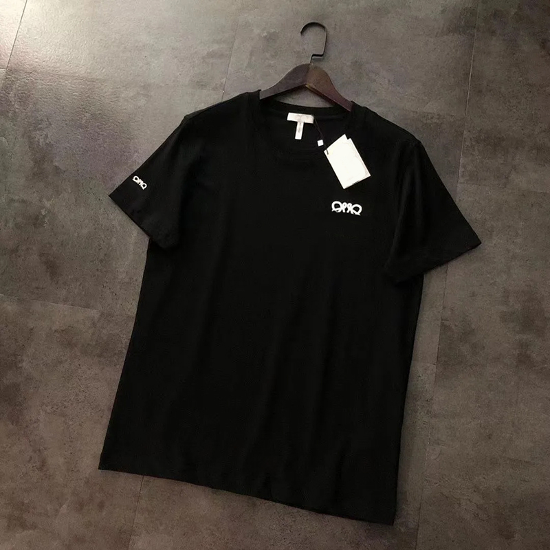 Mens t shirts designer crewneck print classic style short sleeve black and white two-color pair short sleeve.
Mens t shirts designer crewneck print classic style short sleeve black and white two-color pair short sleeve.