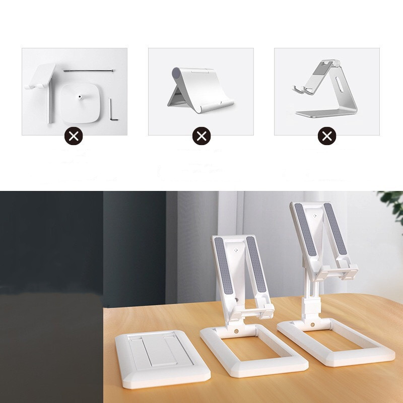 Universal Adjustable Cell Phone Mounts Bracket Desktop Holder Multifunctional Tik Tok Live Broadcast Tablet PC Stand Foldable Mobile Phone Bracket