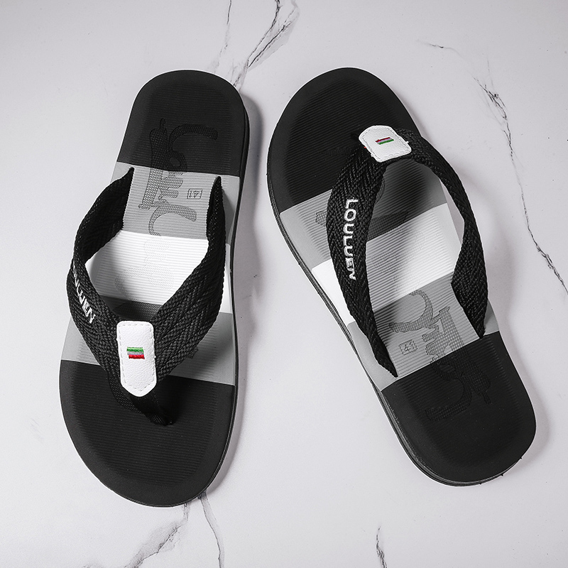 Slippers Summer Men FlipFlops Outdoor Soft Quick Dry Slides Street Beach Massage Casual Flip Flops Indoor Footwear 230421