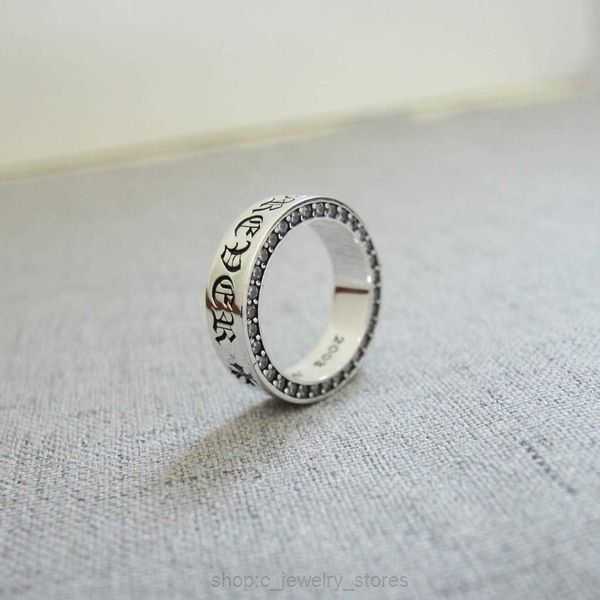 925 Silver Band Rings Ch Brand Ring Heart Cross S925 Sterling Black Diamond Trend Chromes Designer Men Women Finger Jewelry Lover Gifts 82px 12
925 Silver Band Rings Ch Brand Ring Heart Cross S925 Sterling Black Diamond Trend Chromes Designer Men Women Finger Jewelry Lover Gifts 82px 12