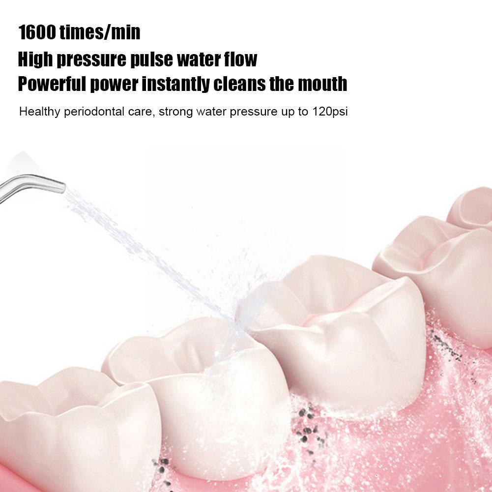 Other Oral Hygiene Irrigator USB 3 Modes Cleanable Battery Operated Jet Cordless Advanced Portable Powerful Cleaner Nozzles For Braces S3J2 230421